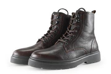 Bullboxer Veterboots in maat 44 Bruin, Bruin, Verzenden, Boots, Zo goed als nieuw