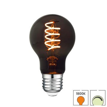 LED lamp E27 | 4 watt dimbaar | 1800K extra warm wit | A60 |, Huis en Inrichting, Lampen | Losse lampen, Verzenden, Nieuw, E27 (groot)