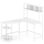 LIVSK L-vormig hoekbureau met hoofdtelefoonhaak - Geïntegree, Verzenden, Nieuw