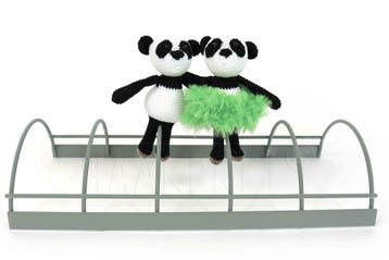Knijpertje Panda (Nr. 16) - Haakpret Anja Toonen - Haakpat, Ophalen of Verzenden, Nieuw