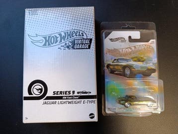 Hot Wheels 1:64 - Model raceauto - Jaguar Lightweight E-Type, Nieuw