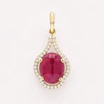 Zonder minimumprijs - Hanger - 14 karaat Geel goud - 2.78ct.