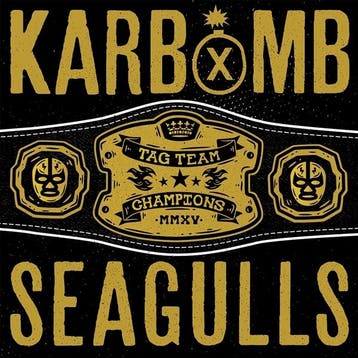 lp nieuw - karbomb /seagulls - SPLIT (nieuw), Verzenden, Zo goed als nieuw, Overige formaten