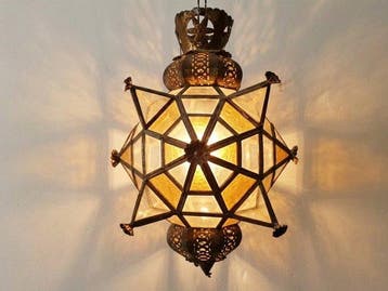 Plafondlamp - Hangende lantaar met een polyedraal