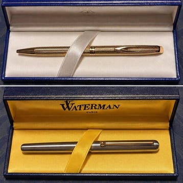 Waterman - Goutte e C/F Grain d’org - Zonder minimumprijs -, Nieuw