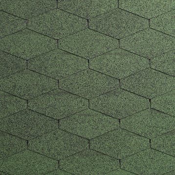 IKO shingle Diamant Plus Amazon Green (03) - 2,00 m2, Ophalen of Verzenden, Nieuw