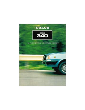 1981 VOLVO 340 SERIE BROCHURE NEDERLANDS, Nieuw, Volvo, Author
