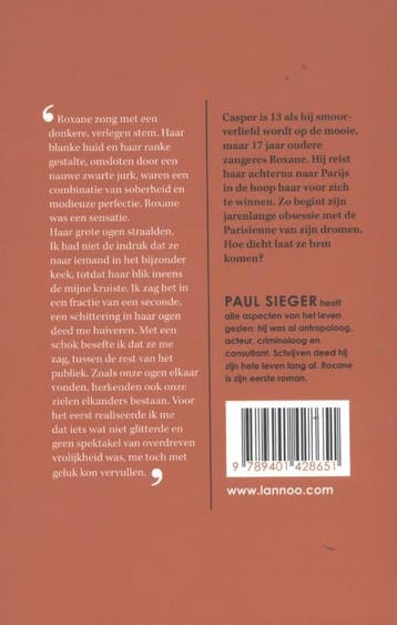 Roxane 9789401428651 Paul Sieger, Verzenden, Zo goed als nieuw, Paul Sieger