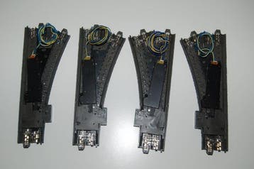 Märklin H0 - 24611/24612/74490 - Modeltreinsporen (8) - 4x, Hobby en Vrije tijd, Modeltreinen | H0, Nieuw