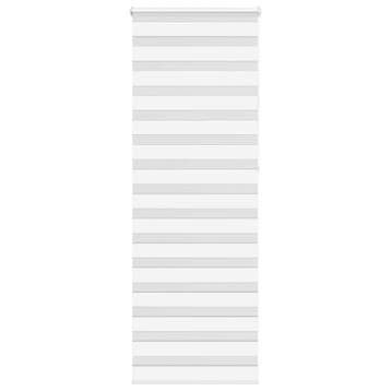 vidaXL Zebra rolgordijn 90x230 cm stofbreedte 85,9 cm, Verzenden, Nieuw, Wit