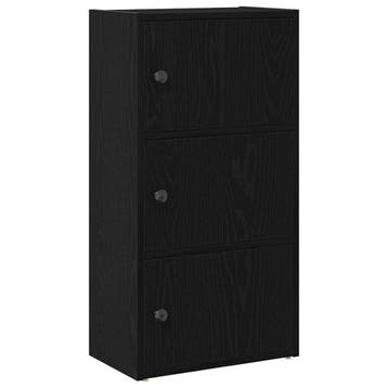 Boekenkast 40x77cm | Laatste Stuk! | Zwart Eiken, Huis en Inrichting, Kasten | Boekenkasten, Met plank(en), Minder dan 50 cm, Gebruikt