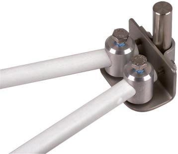 Dehn Adapter Haakse Steun Luchtafsluitstangen V2A - 106325, Verzenden, Nieuw, Overige typen