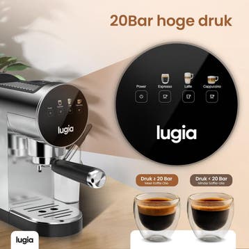 Lugia Koffiemachine Pistonmachine - Automatische, Ophalen of Verzenden, Gebruikt