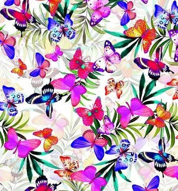 Wasbaar gecoat tafelzeil Butterfly linnen structuur, Nieuw