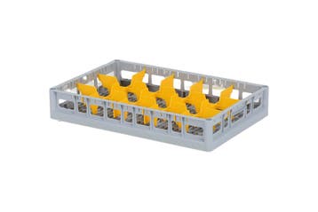 Vaatwaskorf Clixrack 600 x 400 mm grijs - glashoogte max., Ophalen of Verzenden, Nieuw