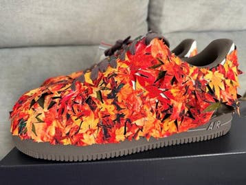 Nike - nike air force 1 07 lx Leaf Camo - Sneakers - Maat:, Nieuw