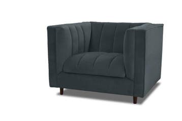 Fauteuil Joure - fauteuils - Antraciet, Nieuw, Overige materialen
