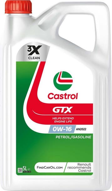 Castrol GTX 0W16 AN2022 5 Liter, Ophalen of Verzenden