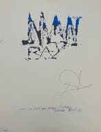 Salvador Dali (1904-1989) - Homage to Man Ray, Antiek en Kunst