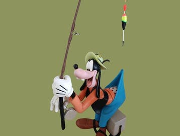 Walt Disney - Statuette - Goofy - Heissner, Nieuw