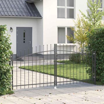 vidaXL Dubbele Poort WOERDEN 299,5 x 199,5 cm Staal, Verzenden, Nieuw