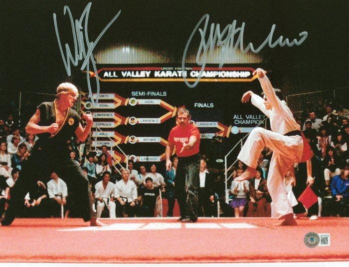 The Karate Kid - Ralph Macchio & William Zabka - Signed, Verzamelen, Overige Verzamelen