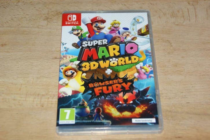 Super Mario 3D World + Bowsers Fury (Switch), Spelcomputers en Games, Games | Nintendo Switch, Gebruikt, Avontuur en Actie, Verzenden