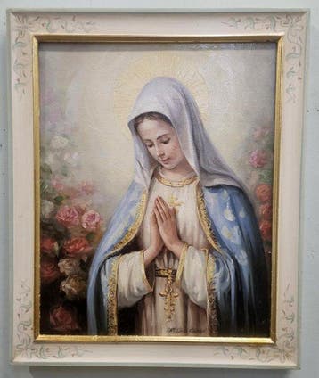 Scuola europea - Madonna - 40 x 50 cm