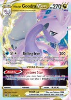 Hisuian Goodra VSTAR 136/196 lost Origin, Ophalen of Verzenden, Nieuw, Losse kaart, Foil