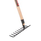 Talen Tools Tuinhark – 10 gesmede tanden – 25 cm breed, Ophalen of Verzenden, Nieuw, Hark