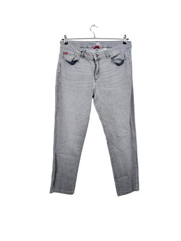 Vintage Jeans Heren / Dames maat W34 / L32 Grijs Vintage, Ophalen of Verzenden, Nieuw, Lee