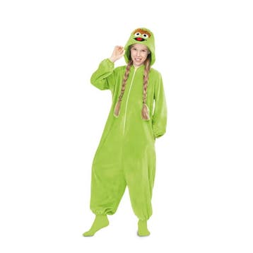 Oscar Sesamstraat Onesie Kostuum Kind, Ophalen of Verzenden, Nieuw