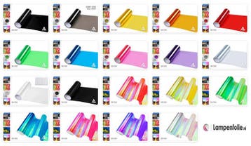 Lampen folie - Gekleurde tint lampenfolie - 24u verzonden, Ophalen of Verzenden, Nieuw