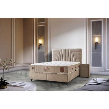 Opberg Boxspring Rose, Ophalen of Verzenden, Nieuw, Tweepersoons