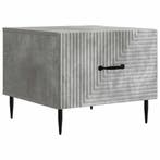 vidaXL Salontafel met lade Betongrijs 49 x 50 x 40 cm, Verzenden, Nieuw, 50 tot 100 cm, Minder dan 50 cm