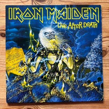 Iron Maiden - Live After Death [First UK pressing] with the, Nieuw in verpakking
