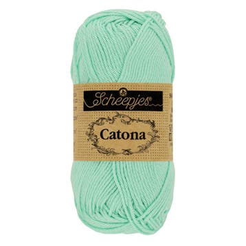Scheepjes Catona 25g - 385 Crystalline, Ophalen of Verzenden, Nieuw, Breien of Haken, Wol of Garen