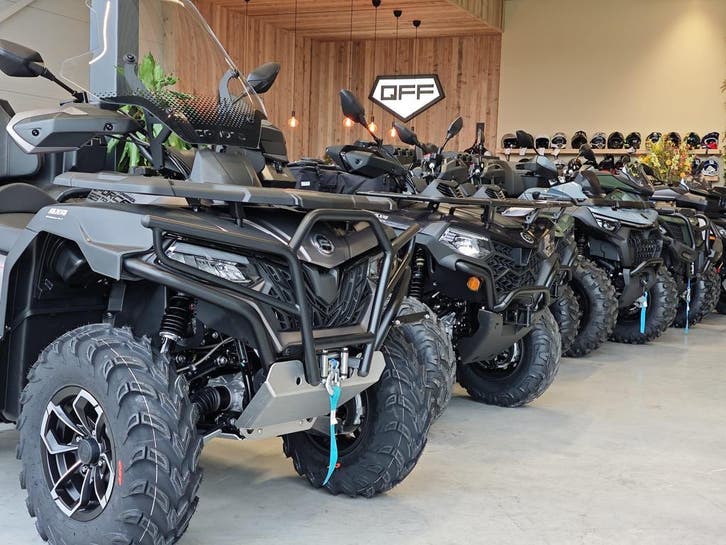 Quads en UTVs ruime voorraad - Polaris, CF Moto, Kawasaki, Motoren, Quads en Trikes