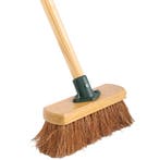 Talen Tools Mini Bezem - Cocos Haren - Inclusief 75 cm Steel, Tuin en Terras, Ophalen of Verzenden, Nieuw, Bezem