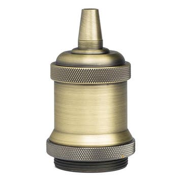 Lamphouder | Calex (Aluminium, Mat brons), Verzenden, Nieuw