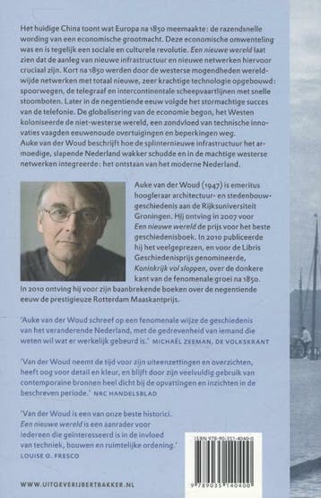 Een nieuwe wereld 9789035140400 Auke van der Woud, Boeken, Verzenden, Gelezen, Auke van der Woud