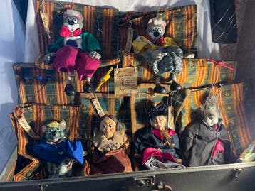 Marionet (7) - Véritables Marionnettes à fil du Théâtre de, Antiek en Kunst