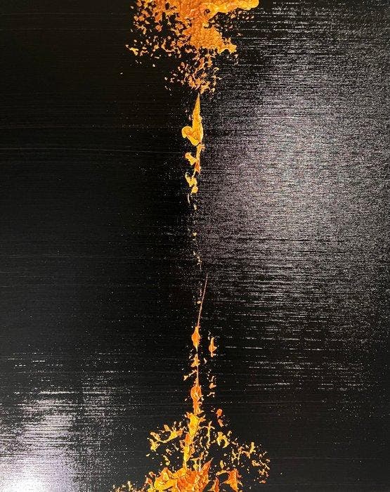 Ronan Martin - Dirty Gold - NO RESERVE PRICE, Antiek en Kunst, Kunst | Schilderijen | Modern