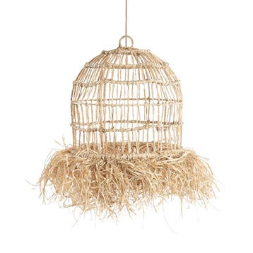 Bazar Bizar De Casita Hanglamp - Naturel - S - Ongebruikt, Huis en Inrichting, Lampen | Hanglampen, Ophalen of Verzenden, Zo goed als nieuw