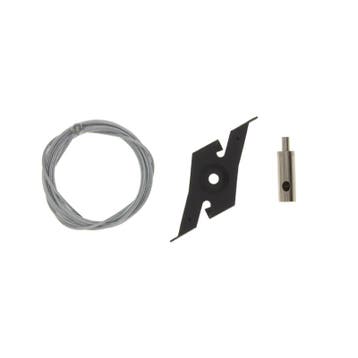 PENDELSET CLIP | 2 METER | ZWART | VOOR 3-FASE RAILS, Nieuw