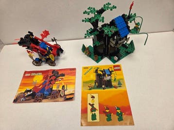 Lego Set - Forestmen, Castle - 6054 Forestmens Hideout,, Nieuw