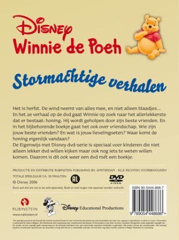 Disneys Winnie De Poeh Boek En Dvd 9789054448686, Boeken, Verzenden, Zo goed als nieuw, Walt Disney