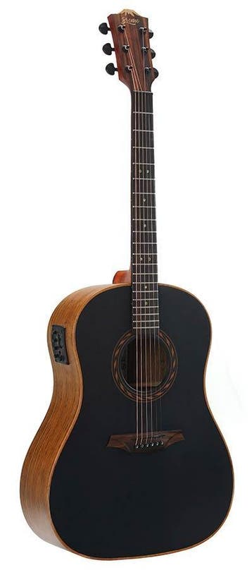 Bromo BAT9ME BK Round Shoulder | Music Department, Ophalen of Verzenden, Nieuw, Western- of Steelstringgitaar, Met (piezo-)element
