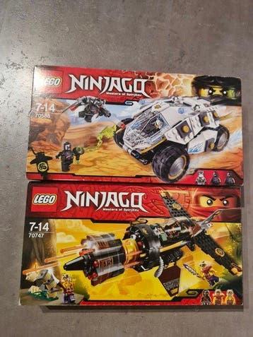 Lego Set - Ninjago - 70588 : Titanium Ninja Tumbler / 70747, Nieuw
