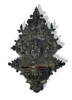 Barok stijl Wijwatervat - 1850-1900 - Zeldzaam & Prachtig, Antiek en Kunst